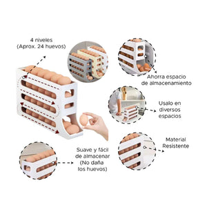 Organizador de huevos automático