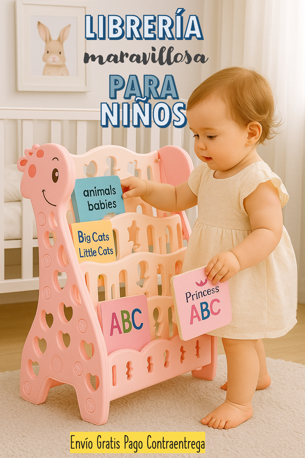 Librería Plástica Para Niños