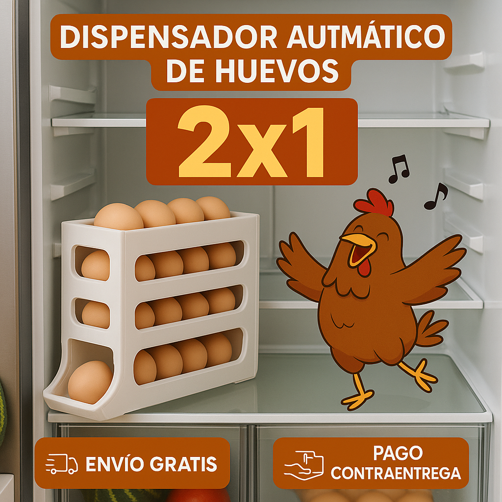 Organizador de huevos automático