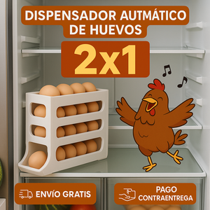 Organizador de huevos automático
