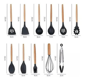 SET DE UTENSILIOS 12 PIEZAS